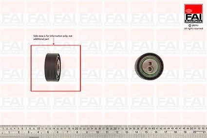 FAI AUTOPARTS Натяжной ролик, поликлиновой ремень T9604